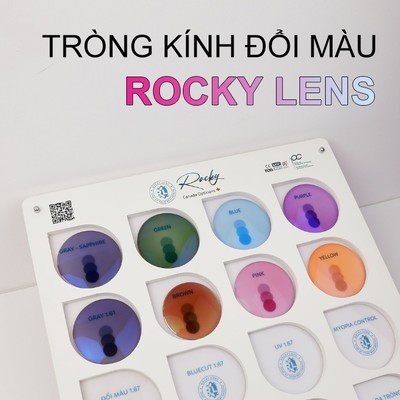 [CHỌN MÀU ĐỔI MÀU] Tròng kính đổi màu thời trang ROCKY LENS bảo vêh mắt, chống tia UV