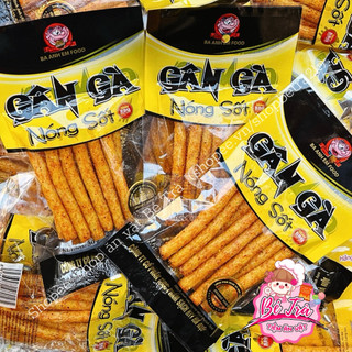 (Combo 10 gói) Snack gân gà cay nóng sốt, đồ ăn vặt ngon 3ae