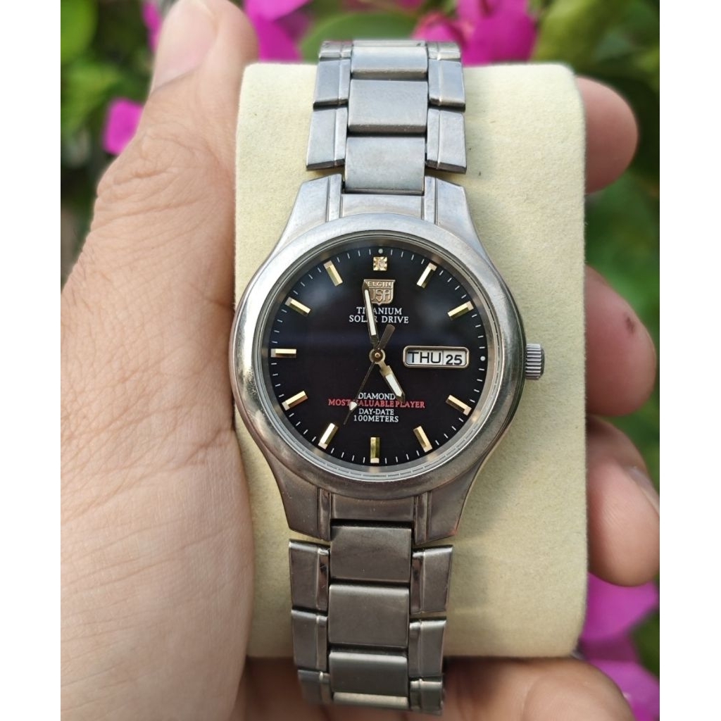 Đồng hồ ELGIN TITANIUM SOLAR