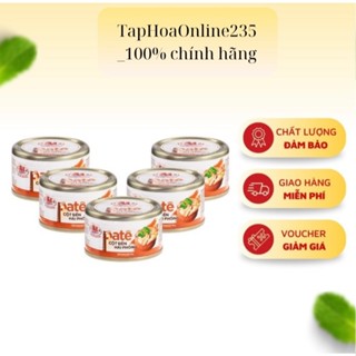  combo 5 hộp Patê Cột Đèn Hải Phòng 150G Đồ Hộp Hạ Long date mới nhất 
