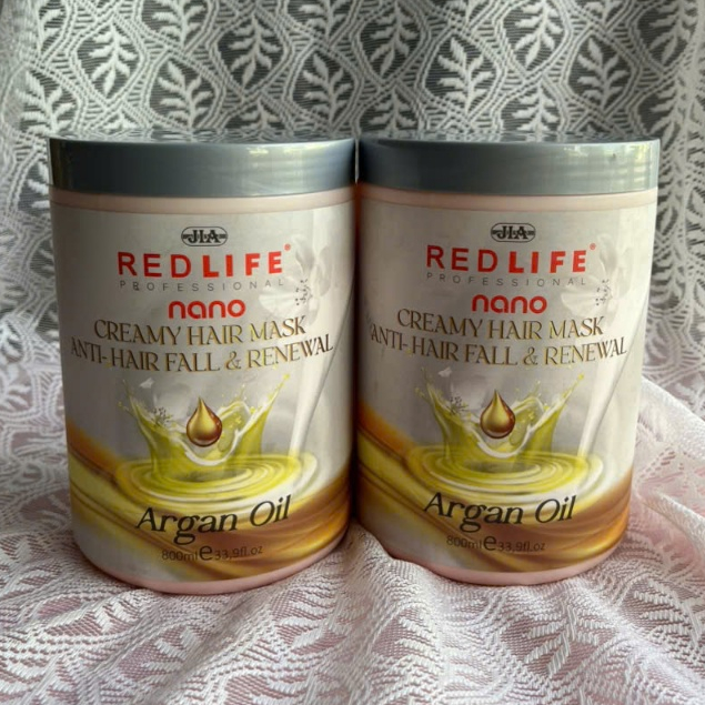 Kem xả ủ tóc REDLIFE NANO (hũ cao) HẤP DẦU REDLIFE cấp ẩm sâu, phục hồi hư tổn, giúp tóc óng mượt