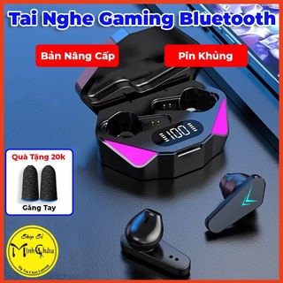  Tai Nghe Gaming Bluetooth X15 Không Dây  TWS Công Nghệ Bluetooth 5.1 Cảm Biến Chạm Không Có Độ Trễ Âm Thanh Pin Khủng 
