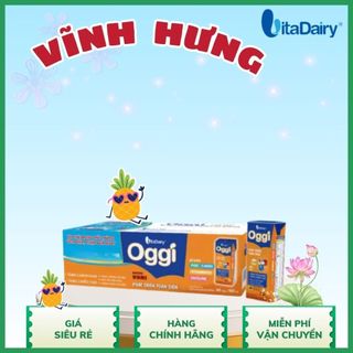 Sữa uống dinh dưỡng Oggi Phát triển Toàn diện 110ml/180ml - Vitadairy - Chính Hãng
