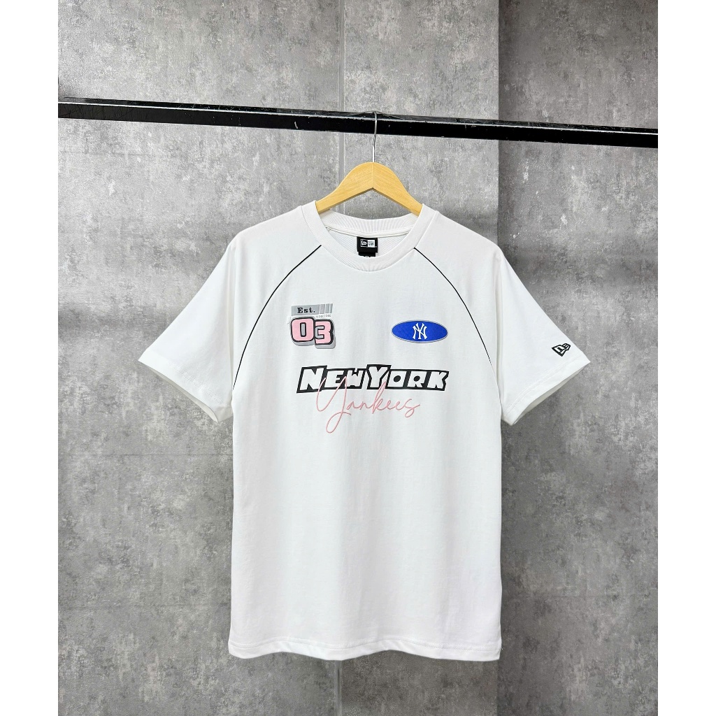 (CHÍNH HÃNG) ÁO NEW ERA NY RAGLAN 03 TRẮNG - 13332216
