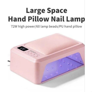  Máy hơ gel SNRQI T8 T9 L6 chính hãng 72W 60 LED UV - Máy hơ móng nail khoang rộng có đệm kê tay 