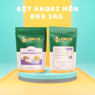 Bột vị khoai môn BKB túi 1kg pha trà sữa khoai môn thơm ngon, màu sắc tự nhiên