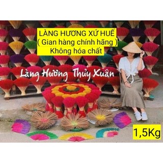 1,5kg; 1 kg nhang QUẾ huế sạch + TẶNG 05 NỤ TRẦM Vĩnh Thuận Phát ( KHÔNG HÓA CHẤT  ít tàn, ít khói 700 cây )