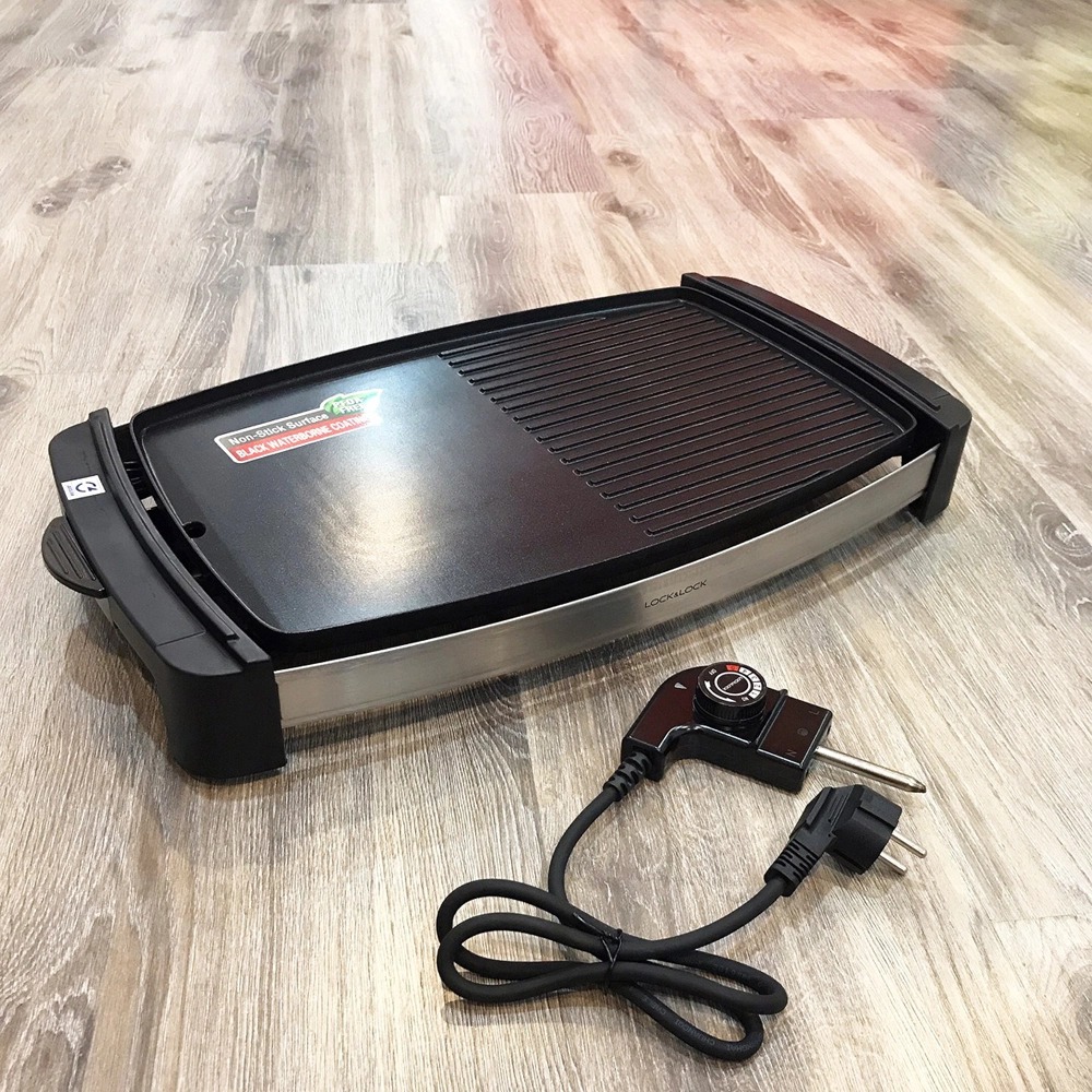 Bếp nướng LocknLock EJG232 – Thiết kế hiện đại, làm nóng nhanh, dễ vệ sinh