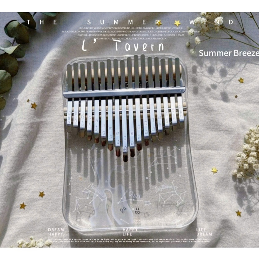   HOT  Đàn Kalimba trong suốt âm hay 17 phím FREESHIP 