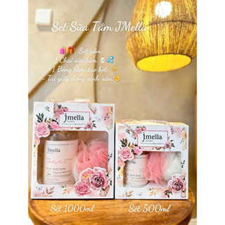   HOẢ TỐC SỈ  Set quà tặng 20 11 sữa tắm Jmella kèm túi giấy thích hợp biếu tặng hương nước hoa hot hit 