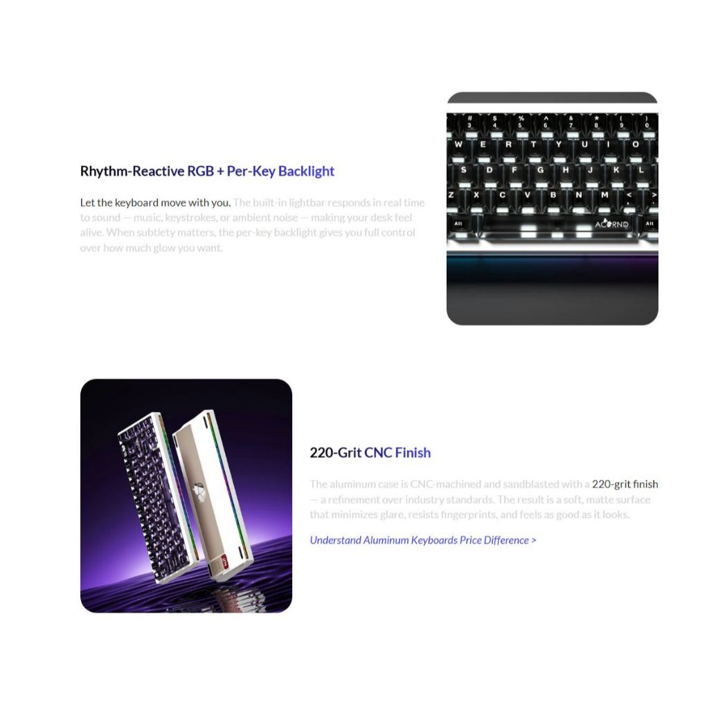 [Hỏa Tốc] Bàn Phím Cơ Nut65 3 Modes, Nhôm Cnc, Mạch Xuôi Led Rgb Hotswap Ball Catch | BigBuy360 - bigbuy360.vn