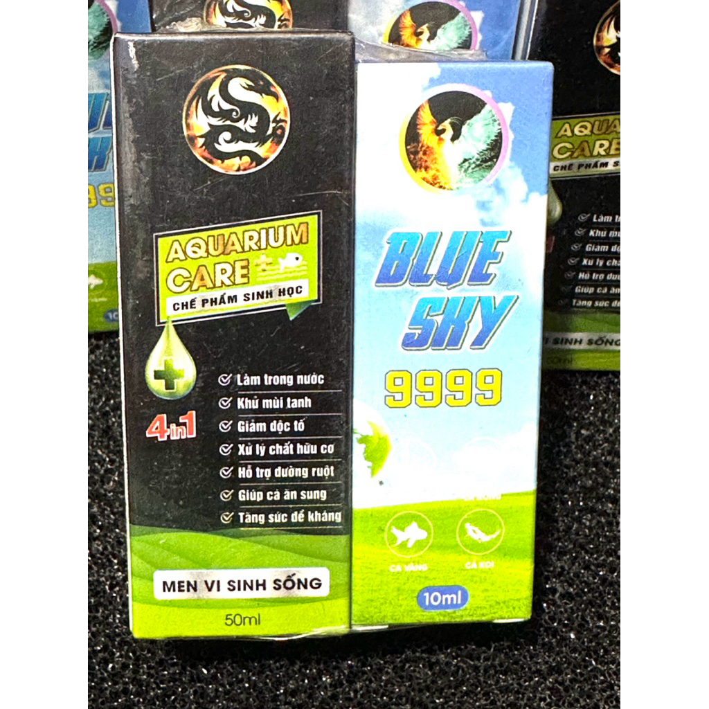 (MUA 1 TẶNG 1) Blue Sky 9999 10ml + Vi Sinh Aquarium care 50ml