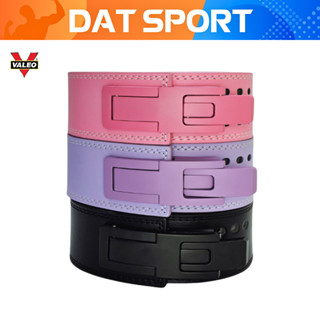 Đai Lưng Tập Gym VALEO Da Bò Cao Cấp , Có Khóa Lẫy Kim Loại,  Hỗ Trợ Deadlift , Squat, Tập Tạ - 1106