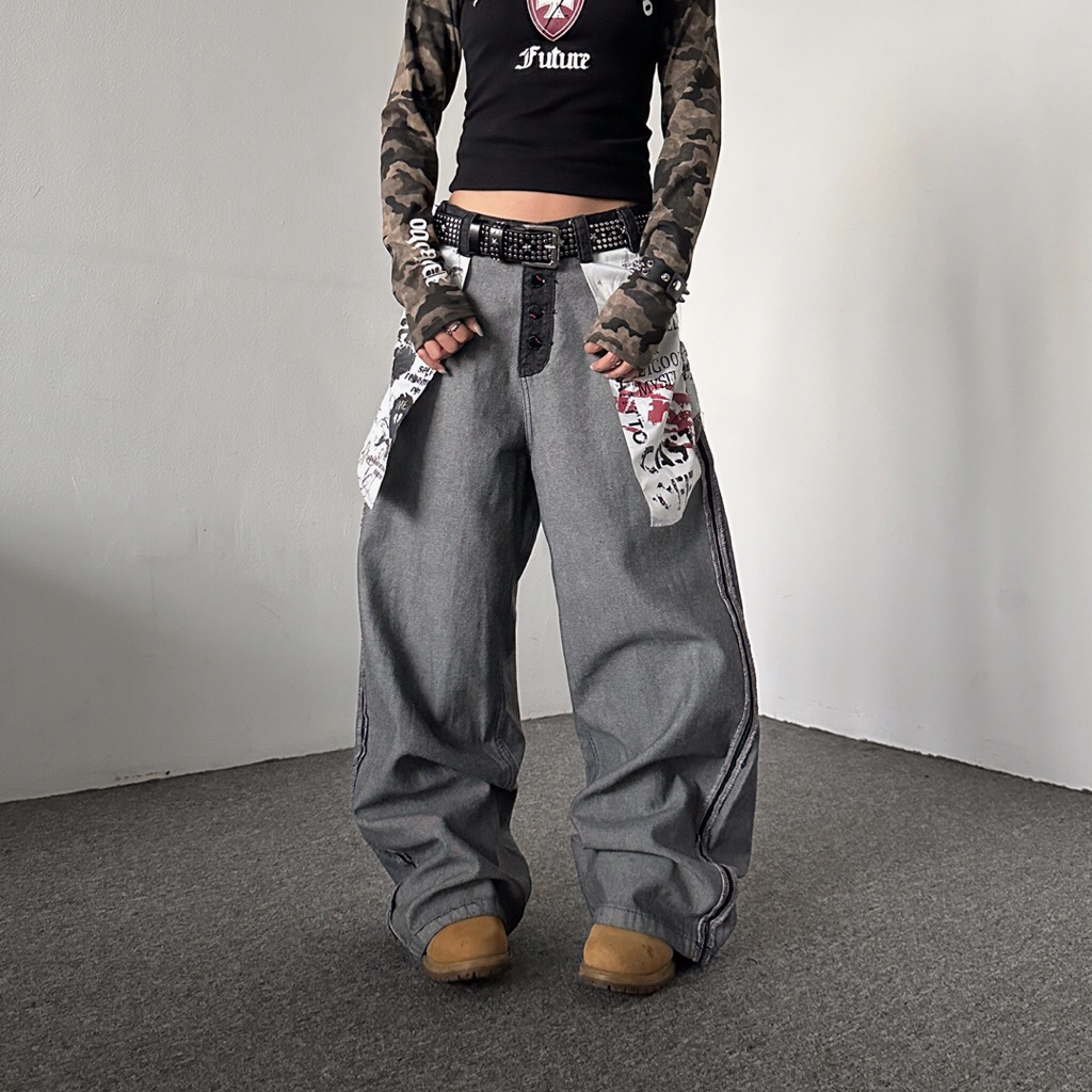 [ TRYST ] Quần Jeans INSIDE OUT 1873