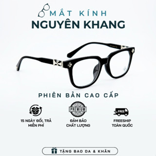 NGUYENKHANG - Gọng Kính Thời Trang Kiễu Vuông Oval Nhựa TR90 Phù Hợp Mặt vùa và nhỏ thích hợp cho Nam & Nữ 5 lựa chọn