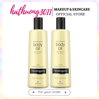   2027  Dầu dưỡng thể Neutrogena Body Oil Light 250ml chính hãng nhập khẩu Úc 