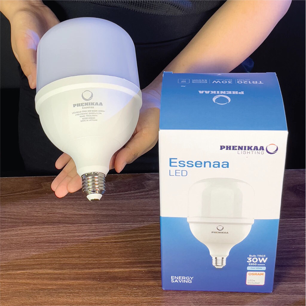 Đèn Led Bulb Tròn,Bulb Trụ,Sáng Trắng PHENIKAA Chip Led OSRAM Hàng Đầu Thế Giới