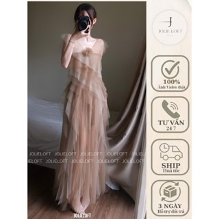  Váy dự tiệc du lịch thiết kế Molly Dress JOLIE LOFT đầm dáng dài thanh lịch đi chơi đi tiệc 