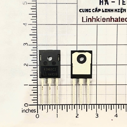 Linh kiện 47N60C3 mosfet 47A 650V hàng mới chính hãng