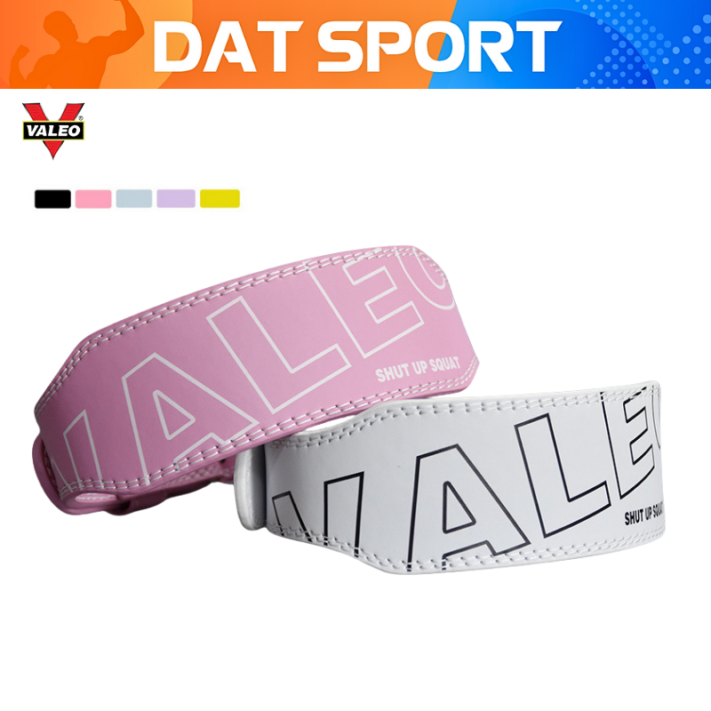 Đai Lưng Tập Gym Da Valeo 1101 Có Đệm Mềm, Giúp Luyện Tập Thể Thao, Hỗ Trợ Squat, Tập Tạ