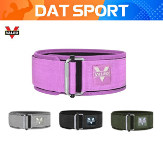 Đai Lưng Tập Gym VALEO Vải, Hỗ Trợ Lưng Khi Tập Gym, Luyện Tập Thể Thao, Squat, Deatlift , Powerlift