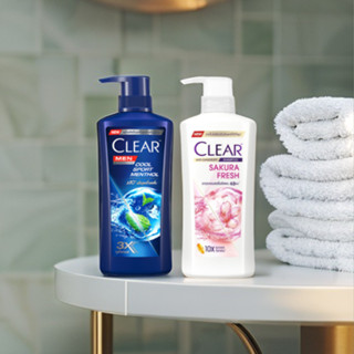 Combo 2 Chai Dầu Gội Clear Thái Lan 400ml/chai