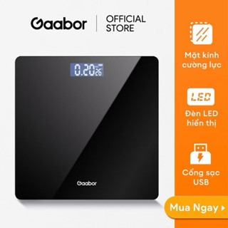 Cân điện tử Gaabor GWS-M01A màn hình LED sạc USB