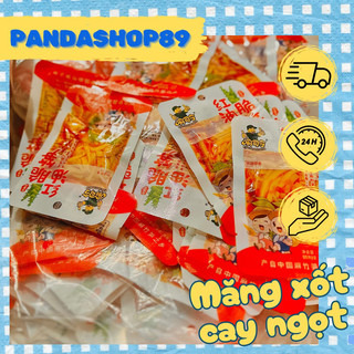  Combo gói măng non xốt cay ngọt măng cay mini ăn liền đồ ăn vặt nội địa TQ  gói 13g  