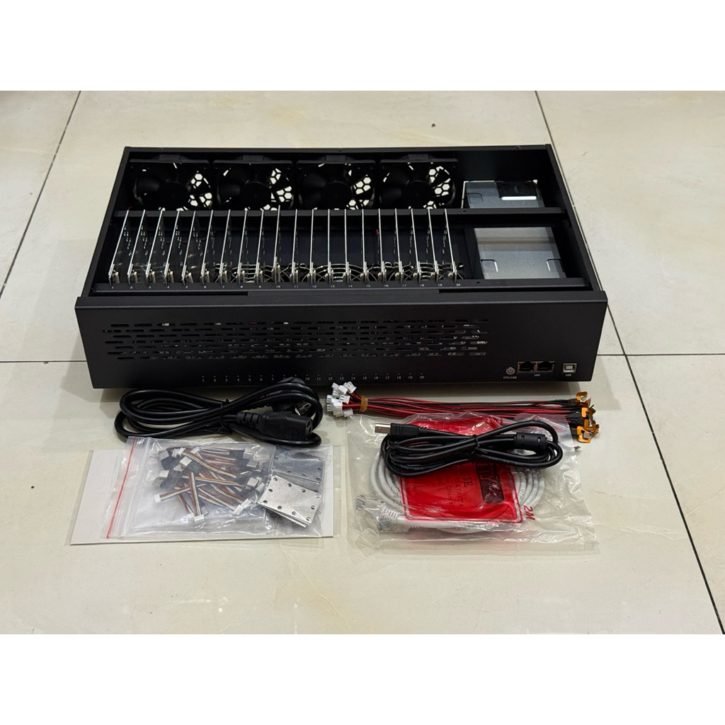 Box Phone Farm P30/P30+ USB + LAN mới nhất 2025 full phụ kiện