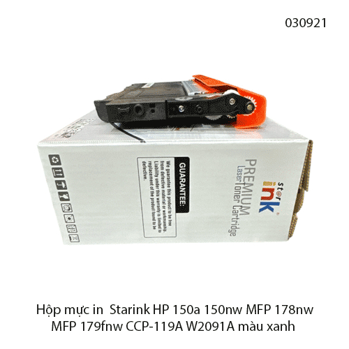 Hộp mực in Starink dùng cho máy in HP 150a 150nw MFP 178nw 179fnw W2091A 119A màu xanh Cyan – chính 