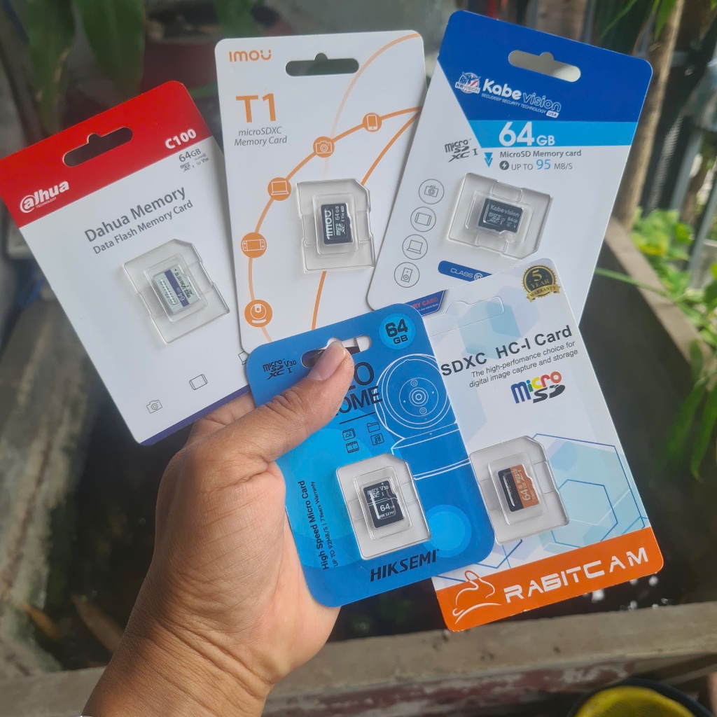 Thẻ nhớ chính hãng Imou/dahua/kpt/NTV 32G / 64G / 128G chuyên dùng cho camera - chip xịn - BH 5 năm