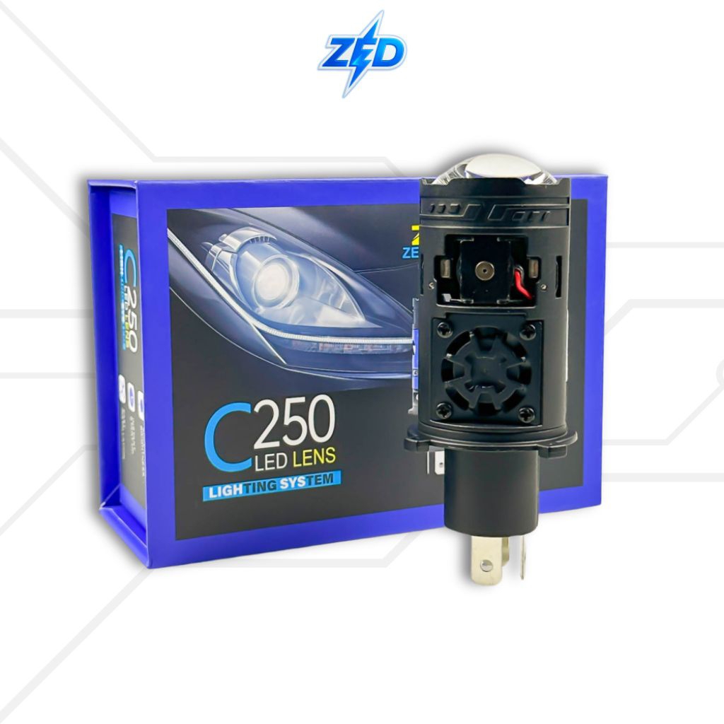 Led Pha C250 Zlight - Chân H4 - Lắp Ô Tô Xe Máy - Dùng Điện 12V Ắc Quy - Bảo Hành 12 Tháng - Phụ Tùn