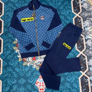 Bộ Đồ Dài Tay nam nữ Logo PSSG in 3D xanh Phối Quần Quần Nỉ Cho Các Boy Phố Đi Phượt Đi Chơi hot 2026