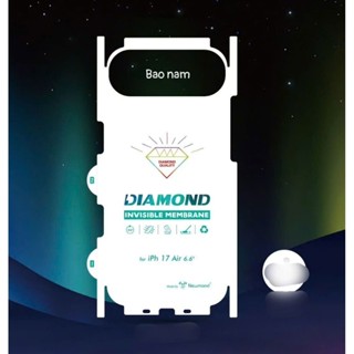  Miếng Dán dẻo PPF mặt lưng sau cho iphone 17 pro max,17 pro,17 air,17 dán trong suốt siêu đẹp 