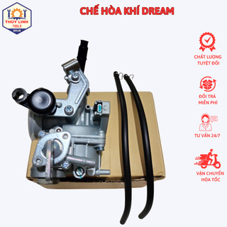  Chế hoà khí bình xăng con Dream Wave Ws110 Sirius Rs hàng Kenhin cao cấp THÙY LINH TOOLS 