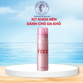 Xịt Dưỡng Nền So Natural Powder4room Water Glow Make Up Setting Fixx So'Natural 75ml