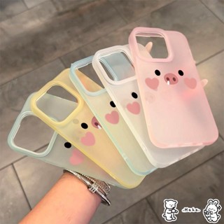  Cho IPhone Air 17 12 14 13 11 16 15 Pro Max 15 14 16 6 6s 7 8 Plus XR X XS MAX SE Heo Con Hoạt Hình Đơn Giản Ốp Lưng 