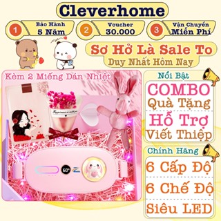 [Quà Tặng Bạn Gái - Người Yêu Ý Nghĩa] Đai Mát Xa Chườm Ấm Bụng Kinh, Máy Massage Bụng