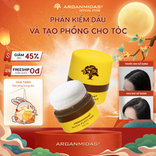 Phấn Kiềm Dầu Tạo Phồng Chân Tóc Arganmidas, Phấn Gội Khô Giúp Tóc Bồng Bềnh
