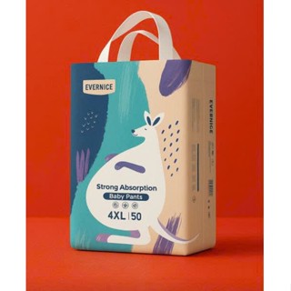Bỉm Quần Evernice Size M/L/XL/XXL/XXXL/XXXXL (50 MIẾNG / BỊCH)