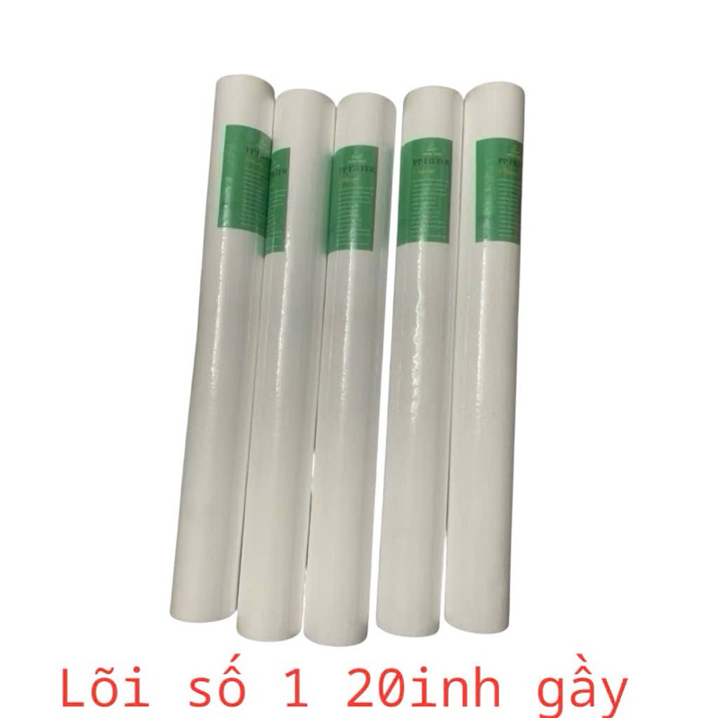 Combo 5 Lõi 20inch gầy lắp cho cốc lọc 20inch gầy