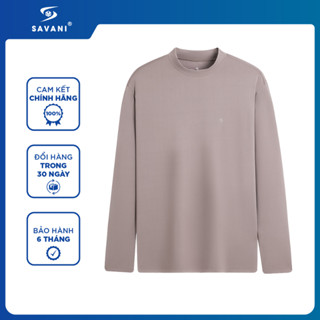  Áo Giữ Nhiệt Nam Cổ Cao SAVANI Chất Liệu Vải Coolpoly Co Dãn 4 Chiều Giữ Nhiệt Tốt MGN005W4 