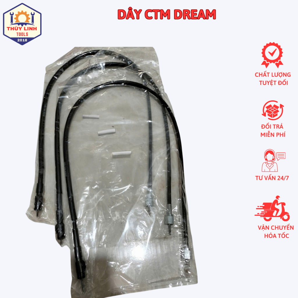 Dây công tơ mét Dream, dây đồng hồ dream wave, dây công tơ mét wave THÙY LINH TOOLS