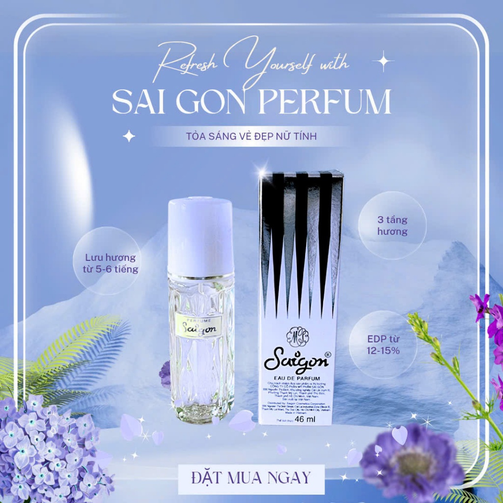 Nước hoa Sài Gòn mưa 46 ml
