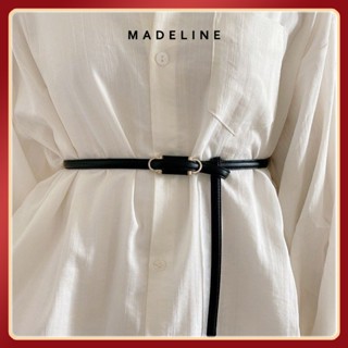 Thắt lưng nữ DN33 dây nịt nữ bản nhỏ không lỗ dạng mảnh 1cm phối blazer, đai váy nhỏ mặc đầm