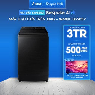  Máy Giặt Samsung Bespoke AITM Cửa Trên 13KG WA80F13S5BSV - Hàng Chính Hãng 