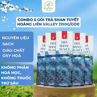 Trà Shan Tuyết Hoàng Liên Valley 500g | Trà Xanh Hữu Cơ, Hương Đậm Vị Núi Rừng