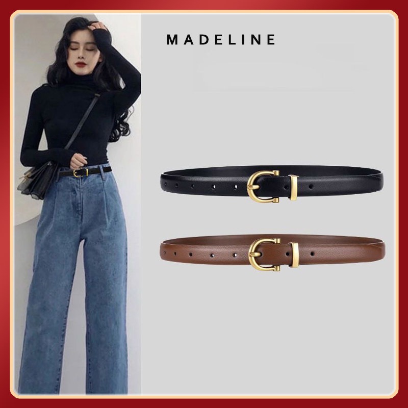 Thắt lưng nữ DN17 dây nịt nữ thời trang dây da PU phong cách Hàn Quốc