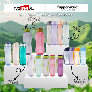 Bình nước Tupperware Eco Bottle Chính Hãng Bình Nhựa Uống Nước 500ml-750ml-1L-1.5L Nhựa Nguyên Sinh