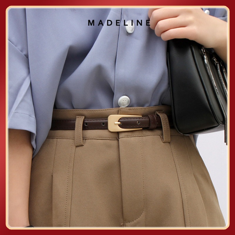 Dây nịt nữ DN28 kiểu mới thắt lưng nữ bản 1.5cm phong cách Hàn Quốc